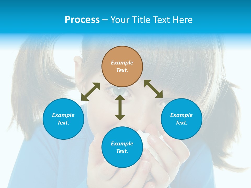 Natural Portrait Caucasian PowerPoint Template