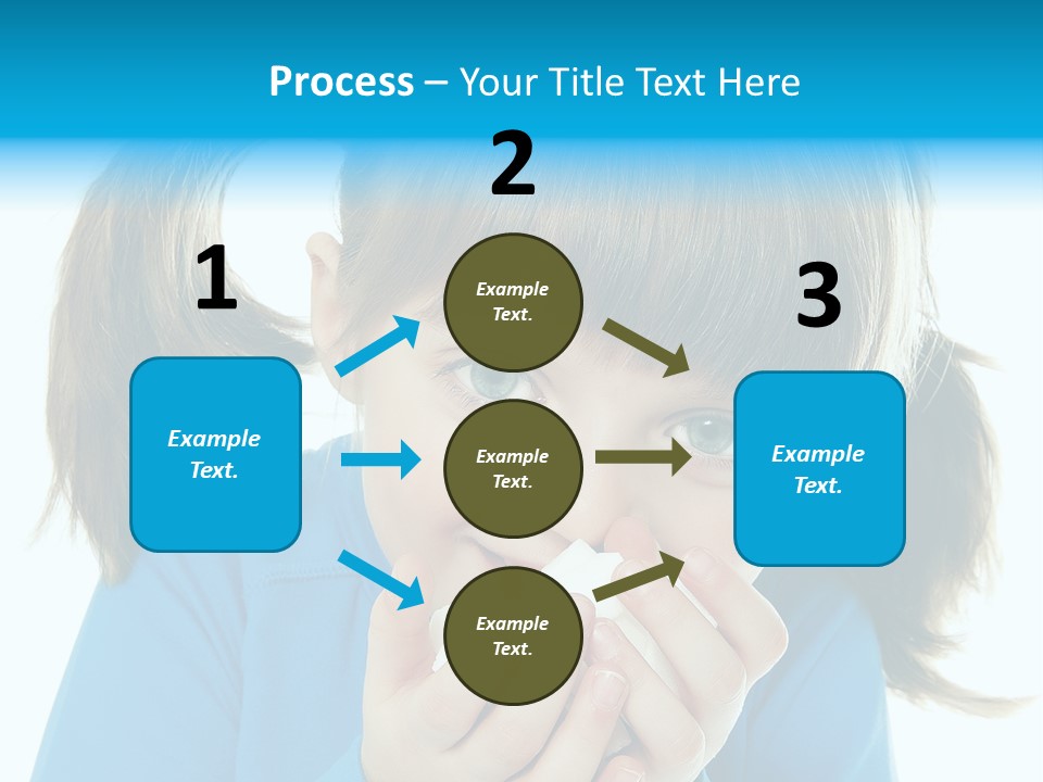Natural Portrait Caucasian PowerPoint Template