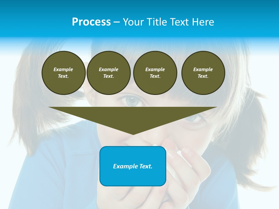 Natural Portrait Caucasian PowerPoint Template