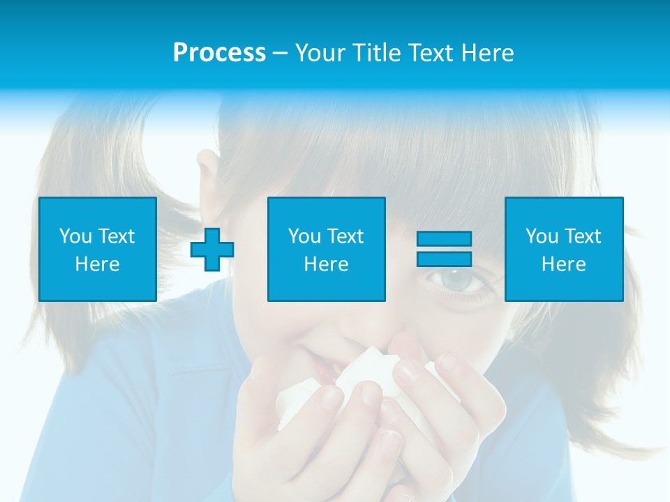 Natural Portrait Caucasian PowerPoint Template