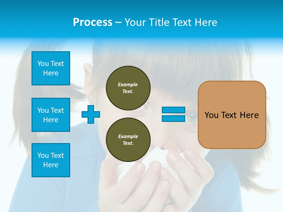 Natural Portrait Caucasian PowerPoint Template