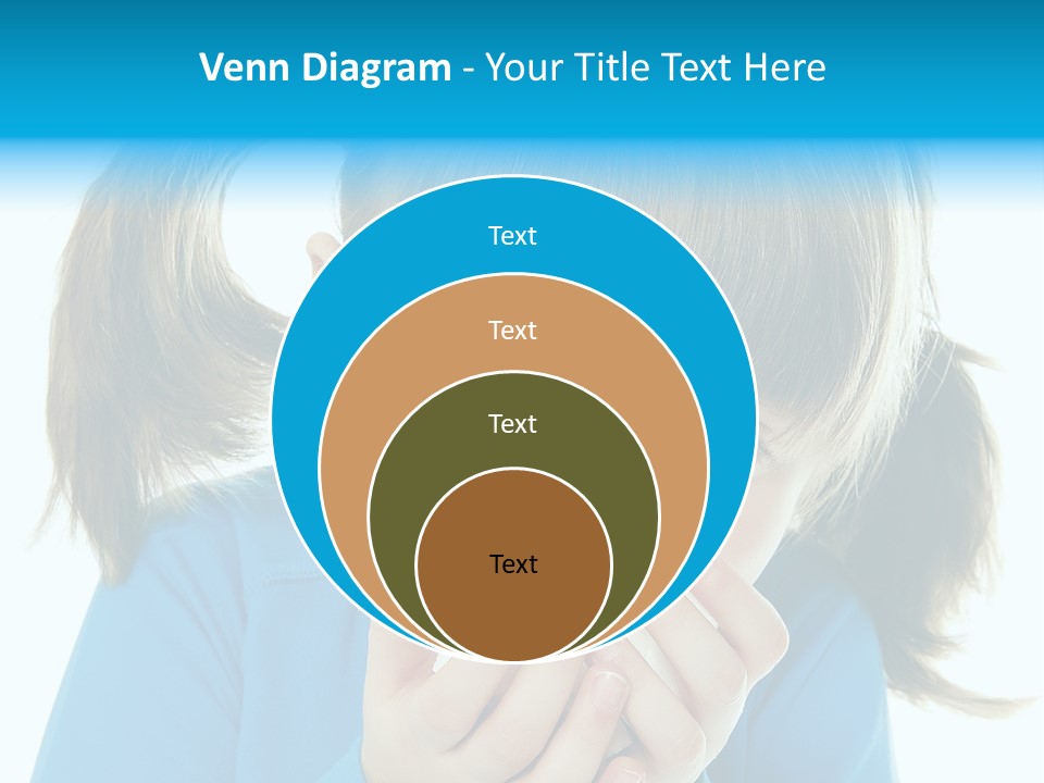 Natural Portrait Caucasian PowerPoint Template