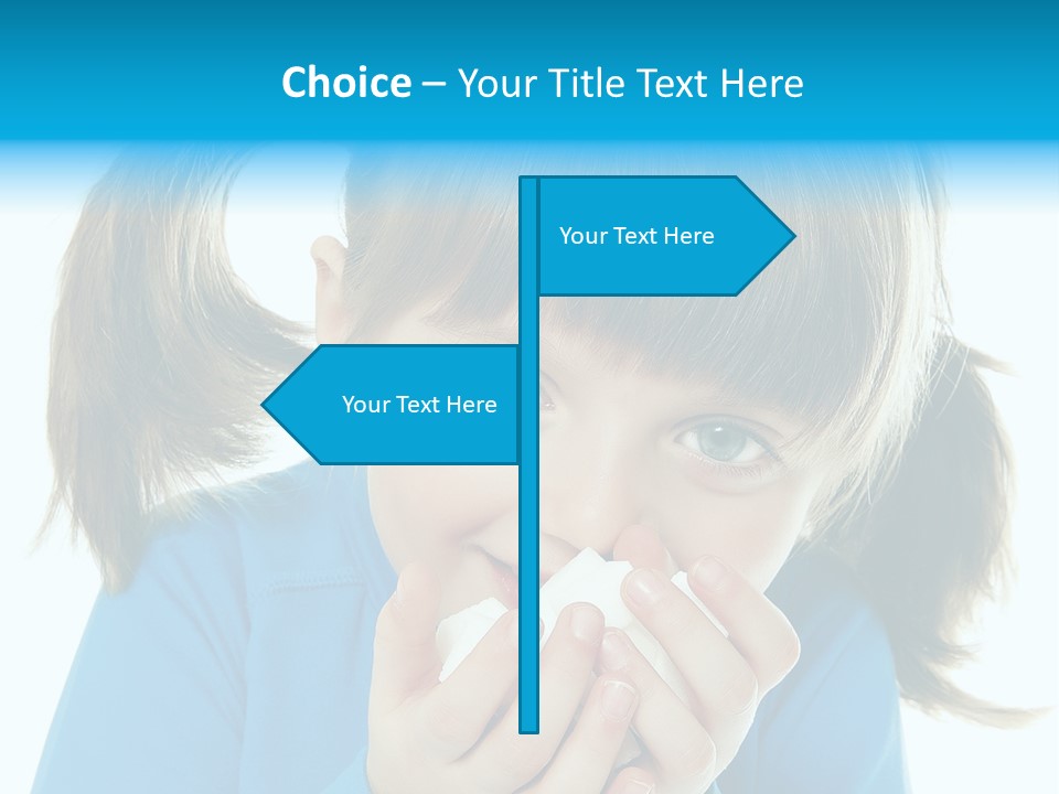 Natural Portrait Caucasian PowerPoint Template