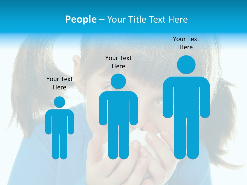 Natural Portrait Caucasian PowerPoint Template