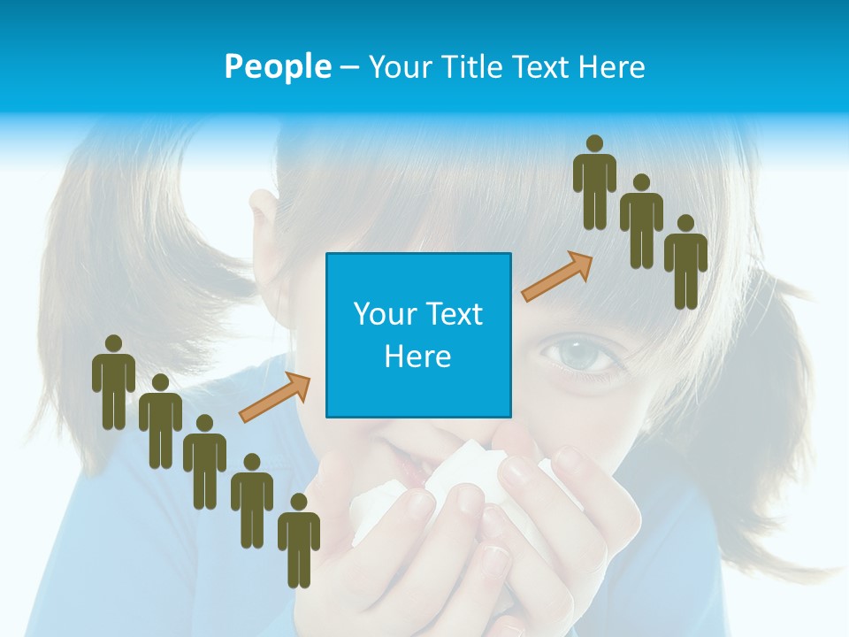 Natural Portrait Caucasian PowerPoint Template