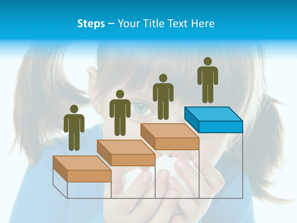 Natural Portrait Caucasian PowerPoint Template