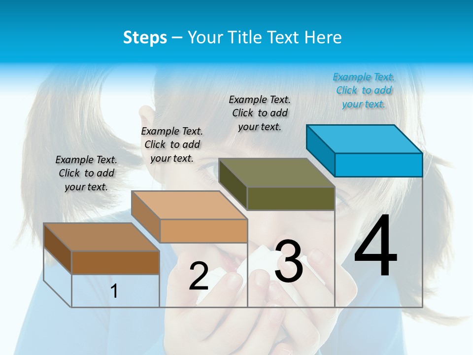 Natural Portrait Caucasian PowerPoint Template