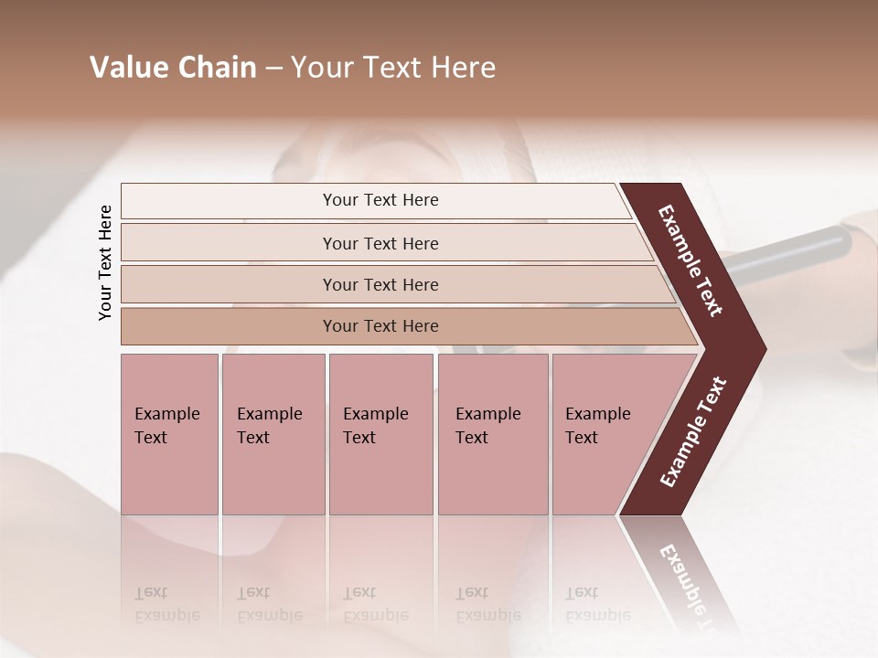 Applying Treatment Woman PowerPoint Template