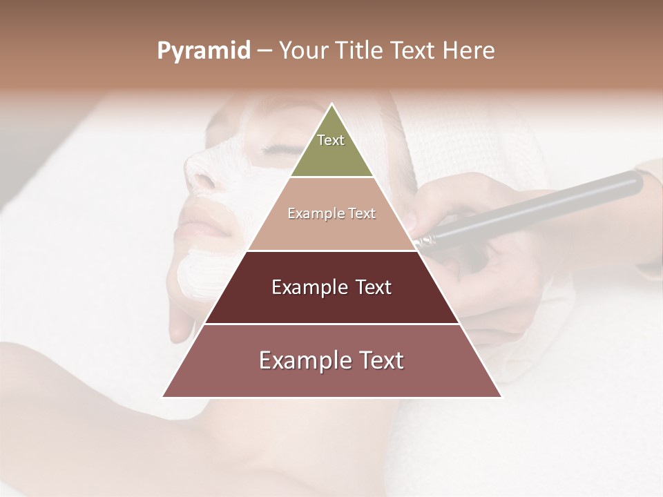 Applying Treatment Woman PowerPoint Template