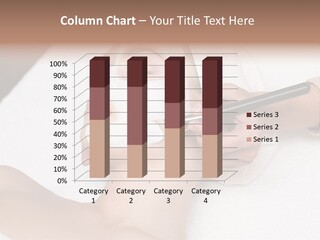 Applying Treatment Woman PowerPoint Template