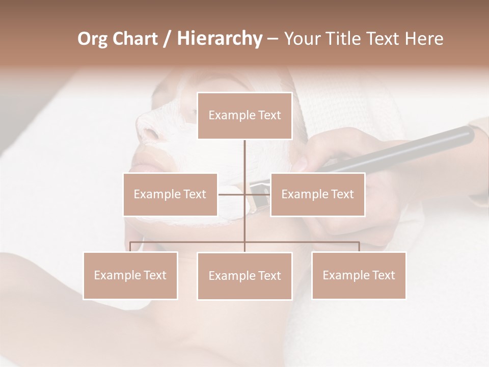 Applying Treatment Woman PowerPoint Template