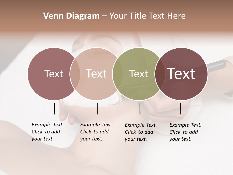 Applying Treatment Woman PowerPoint Template