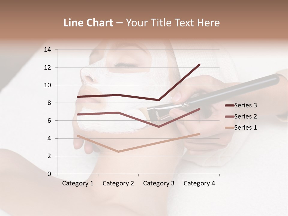 Applying Treatment Woman PowerPoint Template