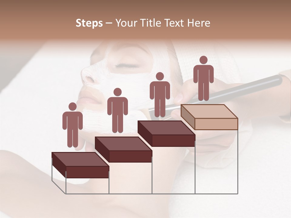Applying Treatment Woman PowerPoint Template