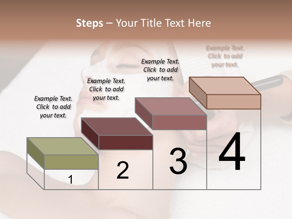Applying Treatment Woman PowerPoint Template