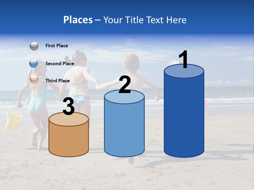 Enjoying Back To Camera Boy PowerPoint Template