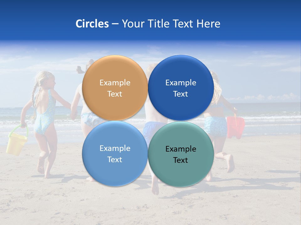 Enjoying Back To Camera Boy PowerPoint Template