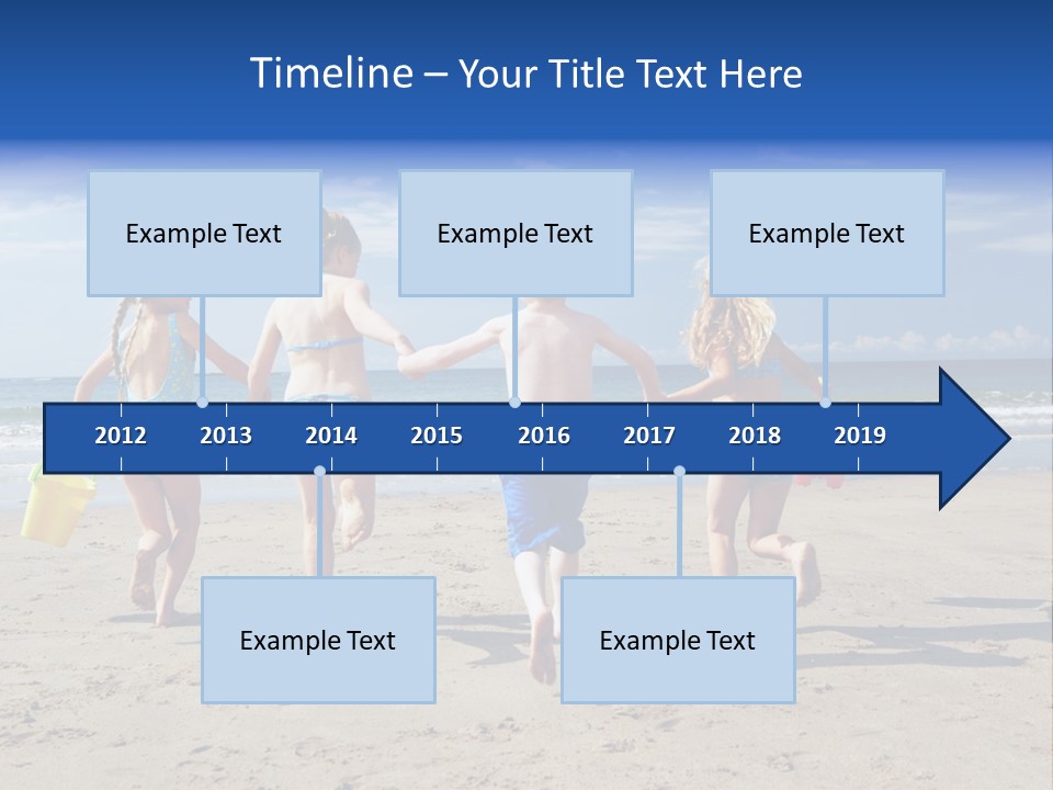 Enjoying Back To Camera Boy PowerPoint Template