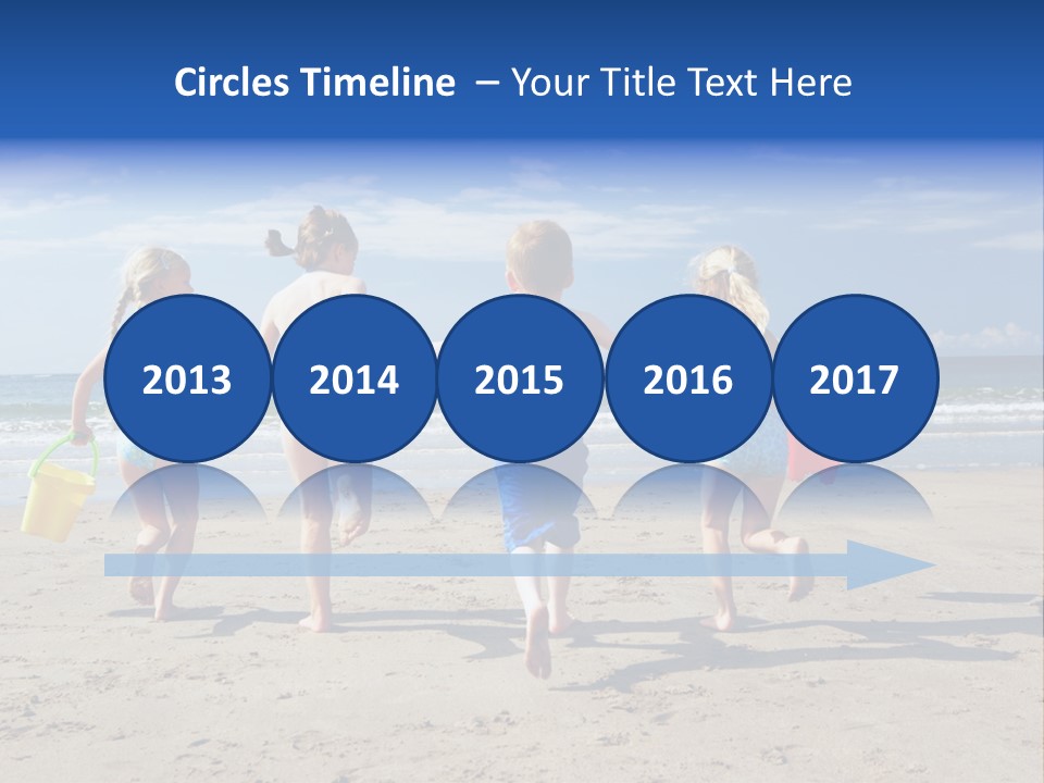 Enjoying Back To Camera Boy PowerPoint Template