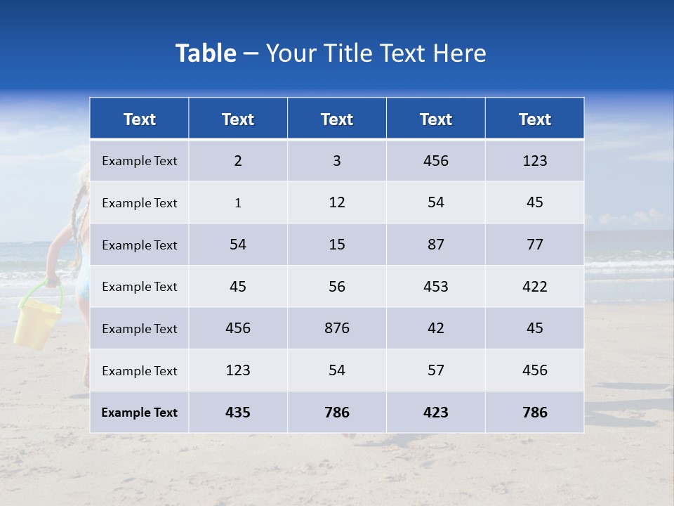 Enjoying Back To Camera Boy PowerPoint Template