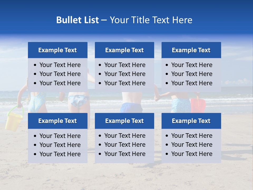 Enjoying Back To Camera Boy PowerPoint Template