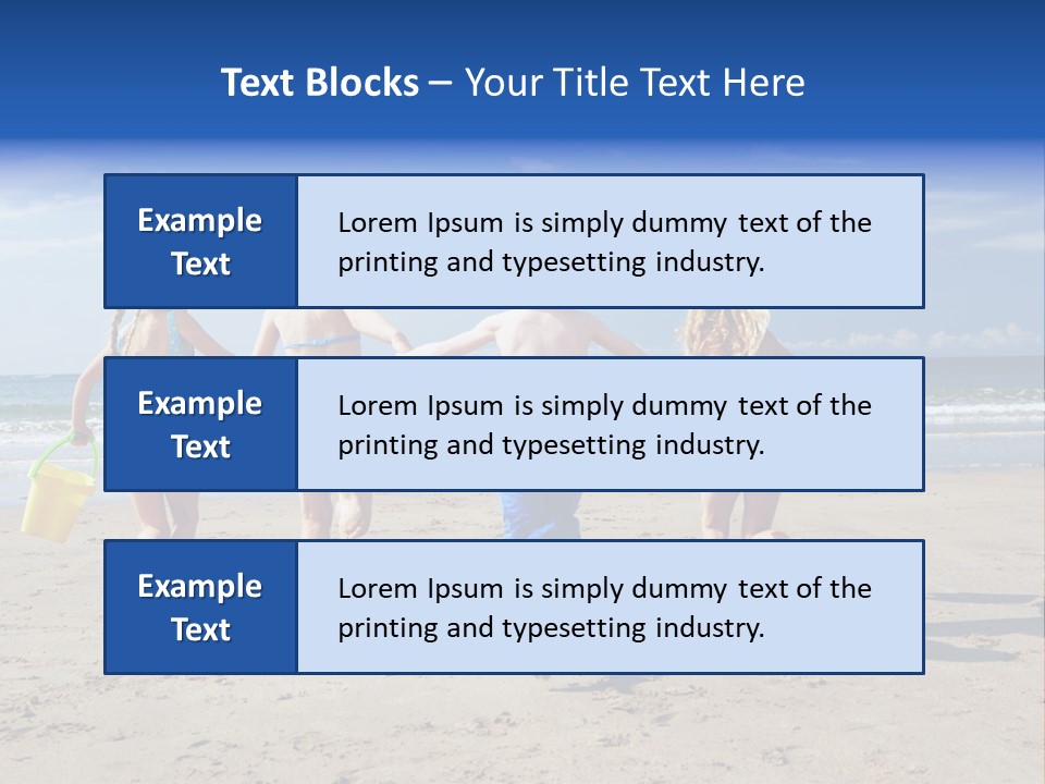 Enjoying Back To Camera Boy PowerPoint Template