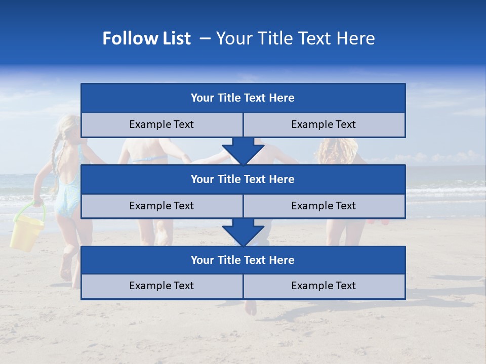 Enjoying Back To Camera Boy PowerPoint Template