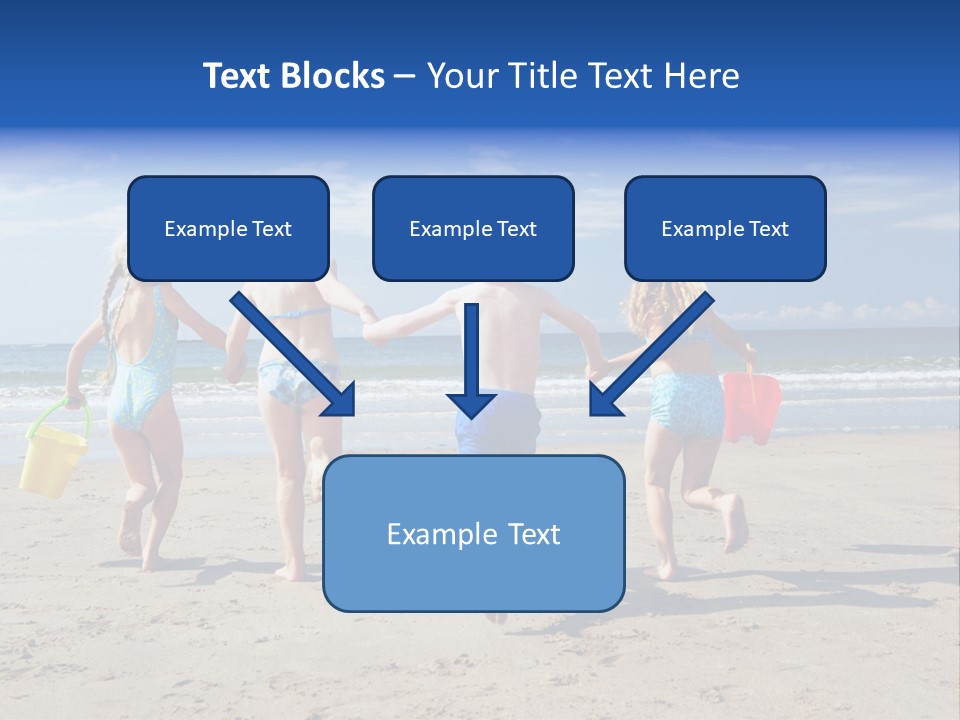 Enjoying Back To Camera Boy PowerPoint Template