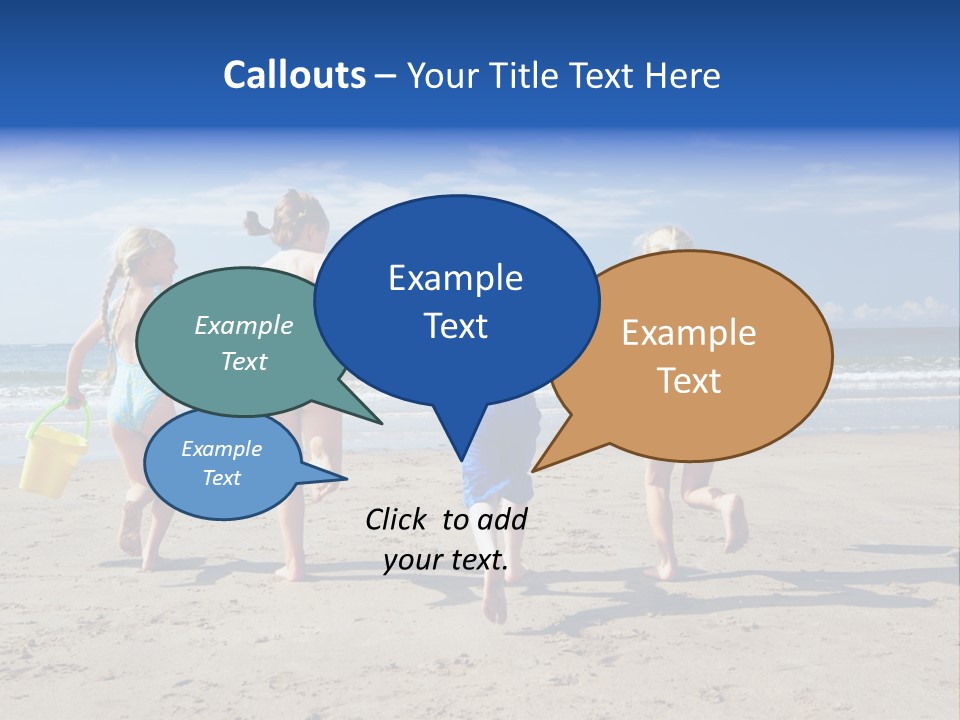 Enjoying Back To Camera Boy PowerPoint Template