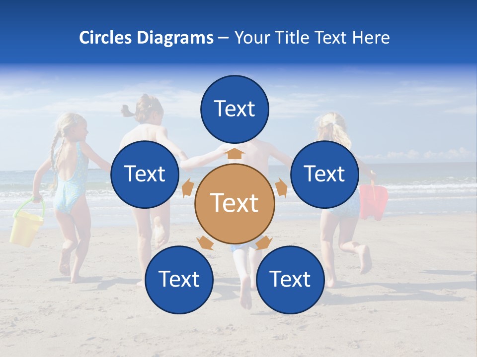 Enjoying Back To Camera Boy PowerPoint Template