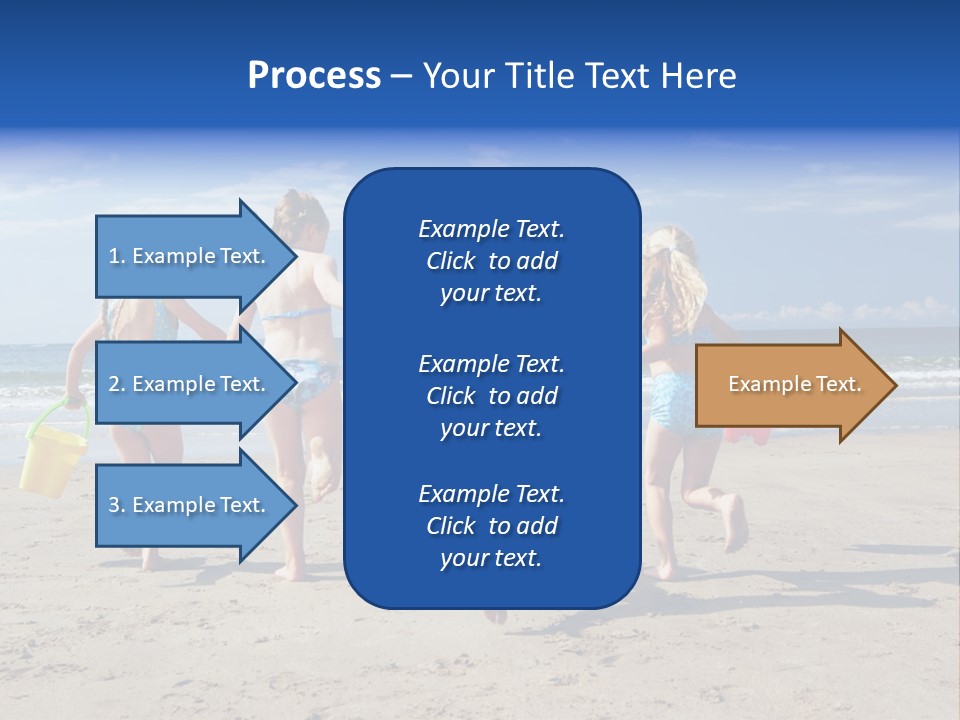 Enjoying Back To Camera Boy PowerPoint Template