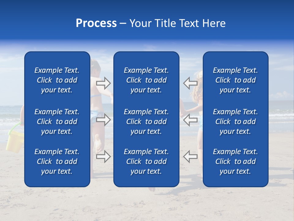 Enjoying Back To Camera Boy PowerPoint Template