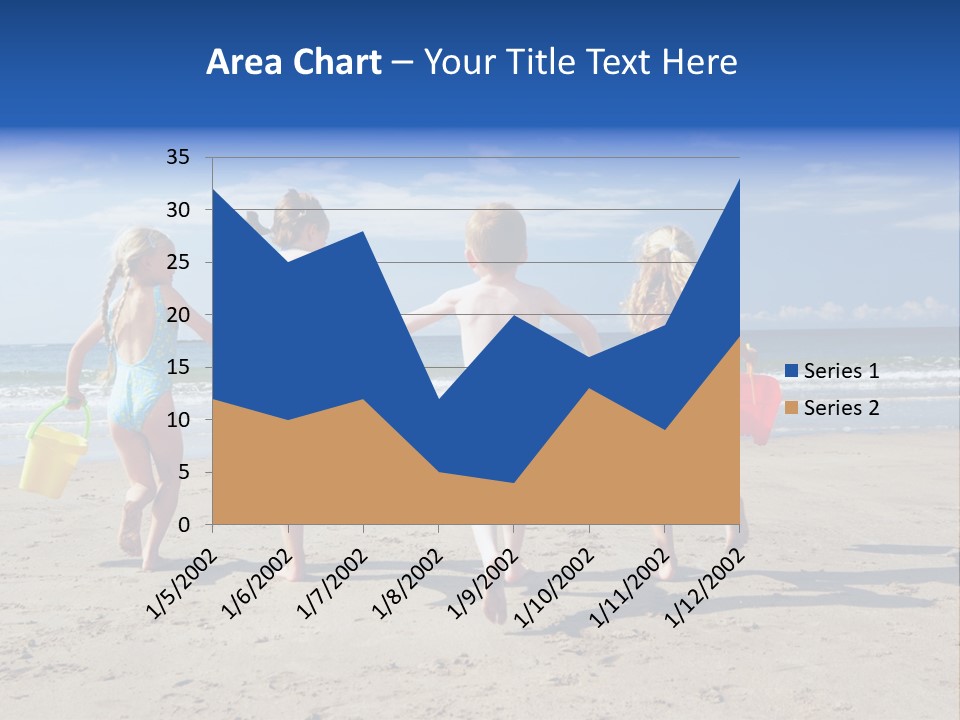 Enjoying Back To Camera Boy PowerPoint Template