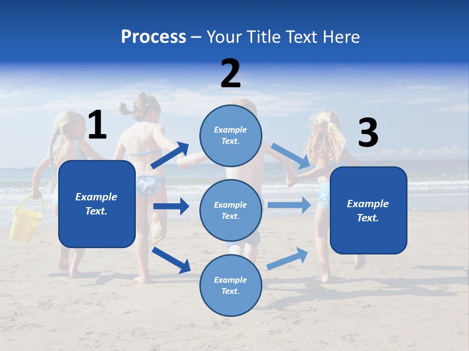 Enjoying Back To Camera Boy PowerPoint Template