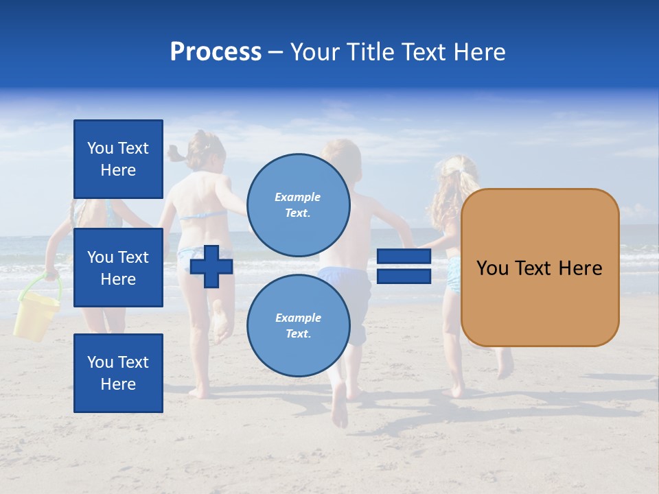 Enjoying Back To Camera Boy PowerPoint Template