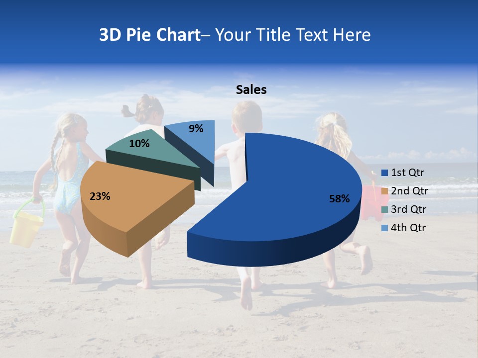 Enjoying Back To Camera Boy PowerPoint Template