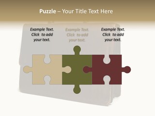 Packing Briefcase Antique PowerPoint Template