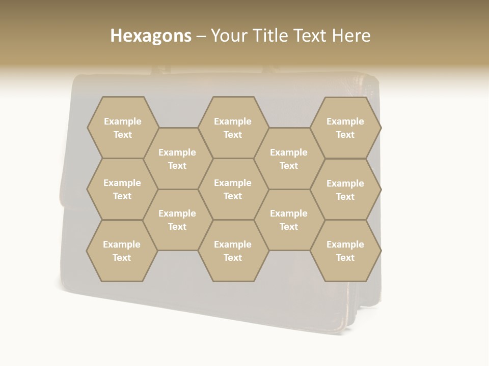 Packing Briefcase Antique PowerPoint Template