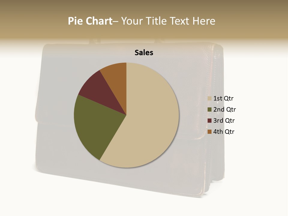 Packing Briefcase Antique PowerPoint Template