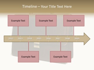 Packing Briefcase Antique PowerPoint Template