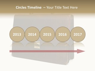 Packing Briefcase Antique PowerPoint Template