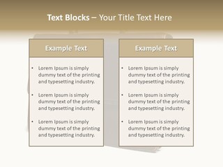 Packing Briefcase Antique PowerPoint Template