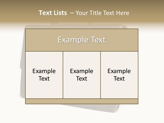 Packing Briefcase Antique PowerPoint Template