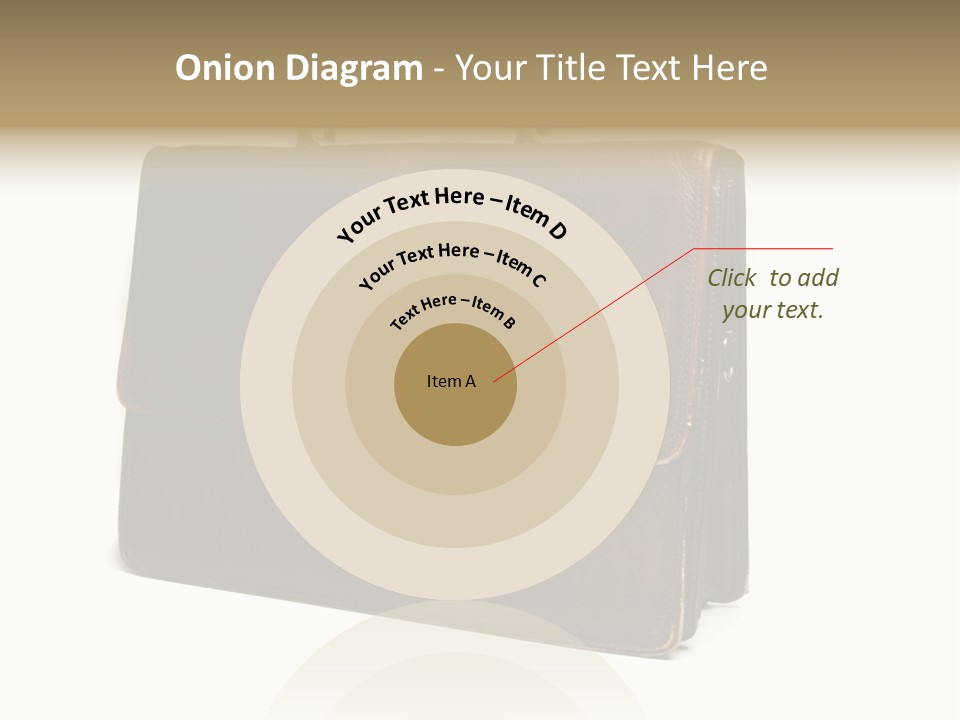 Packing Briefcase Antique PowerPoint Template