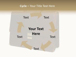 Packing Briefcase Antique PowerPoint Template