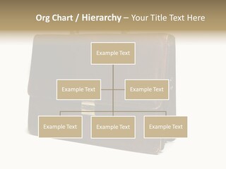 Packing Briefcase Antique PowerPoint Template