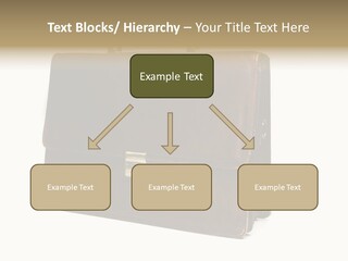 Packing Briefcase Antique PowerPoint Template