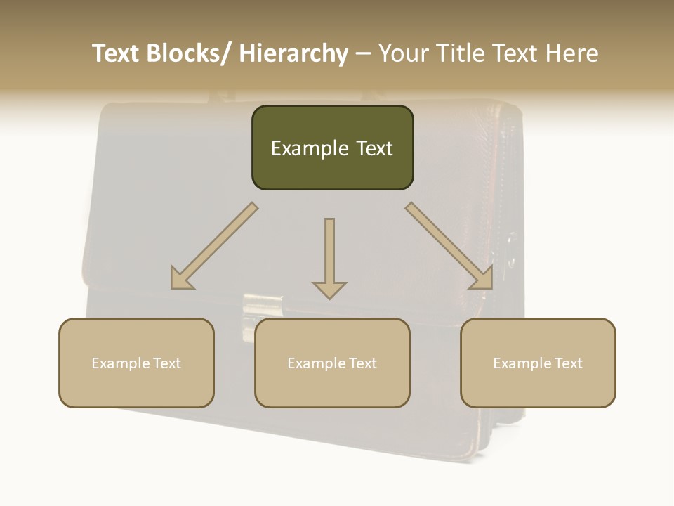 Packing Briefcase Antique PowerPoint Template