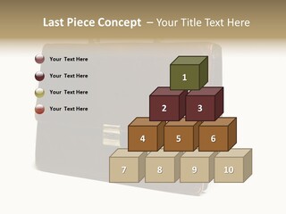 Packing Briefcase Antique PowerPoint Template