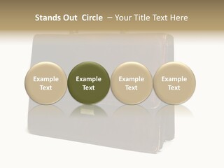 Packing Briefcase Antique PowerPoint Template